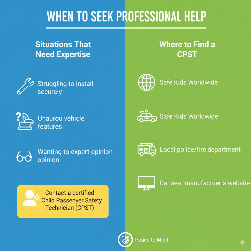 How to Install Rear Facing Car Seat