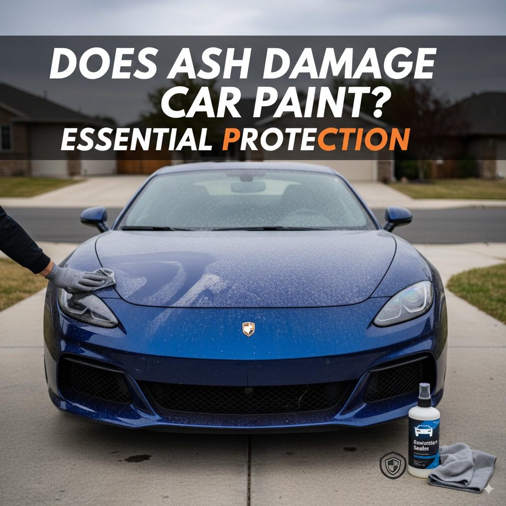 Does Ash Damage Car Paint