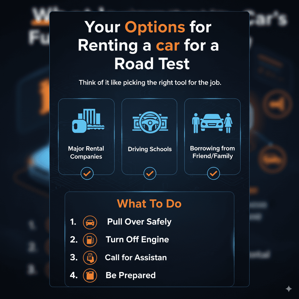 Your Options for Renting a Car for a Road Test
