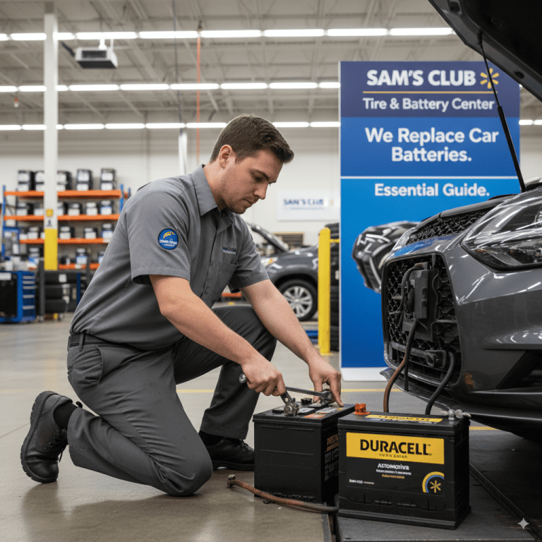 Does Sam's Club Replace Car Batteries