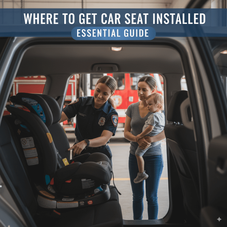 Where to Get Car Seat Installed