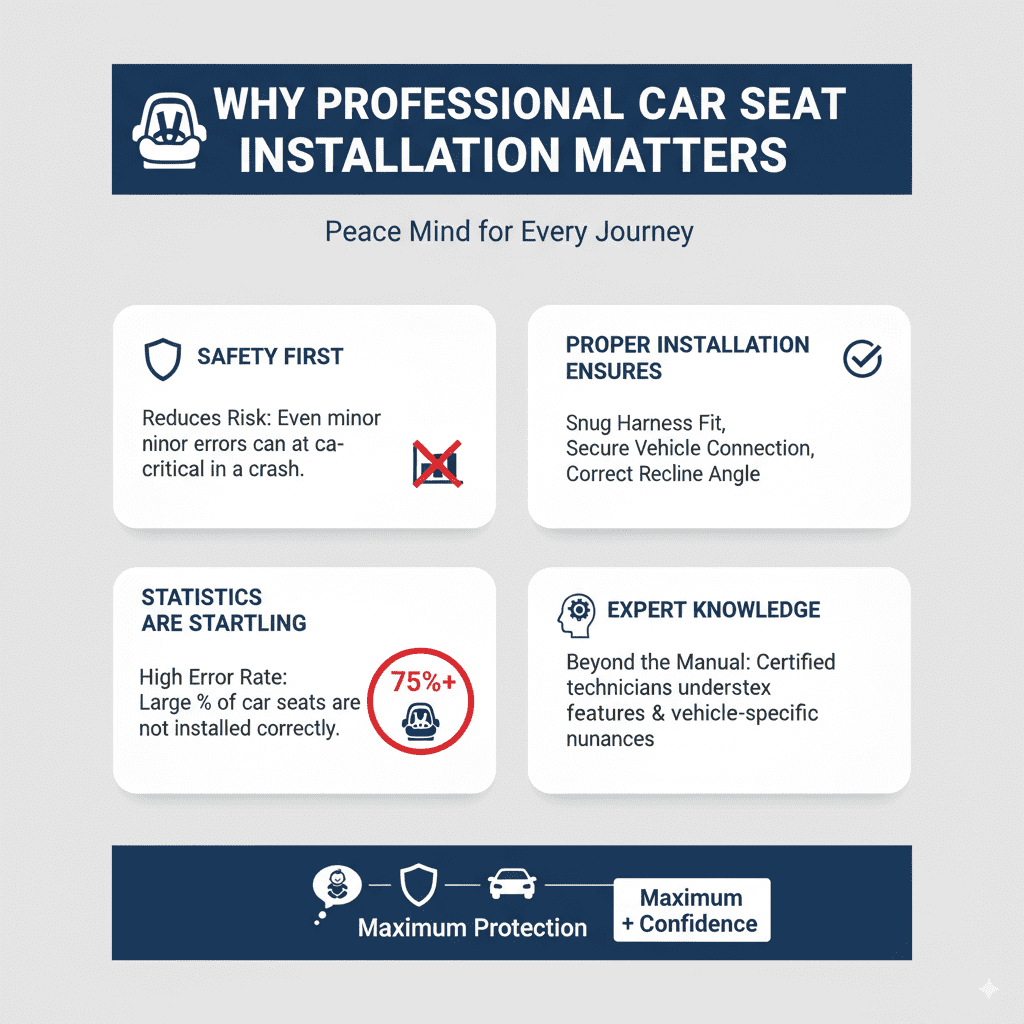Cost of Professional Car Seat Installation