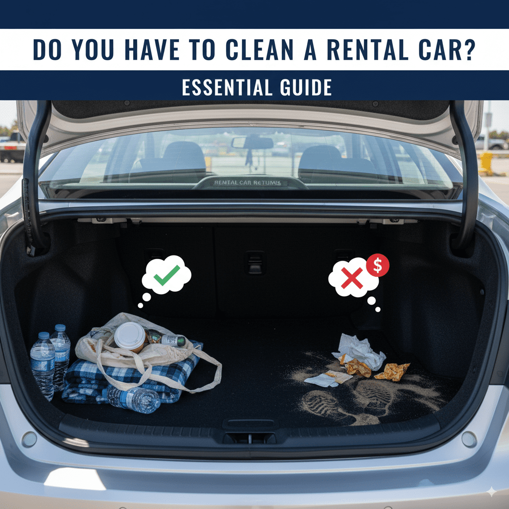 Do You Have to Clean a Rental Car
