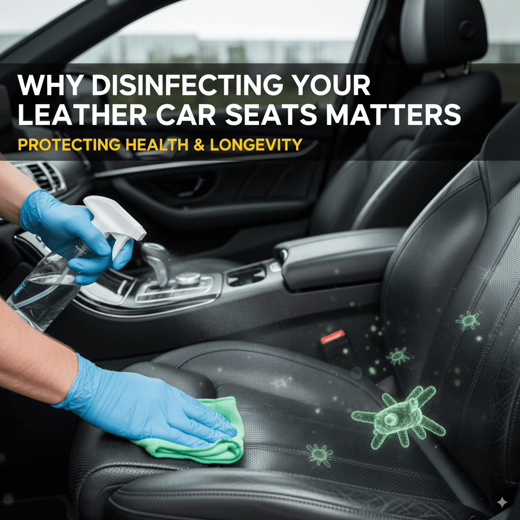 Why Disinfecting Your Leather Car Seats Matters
