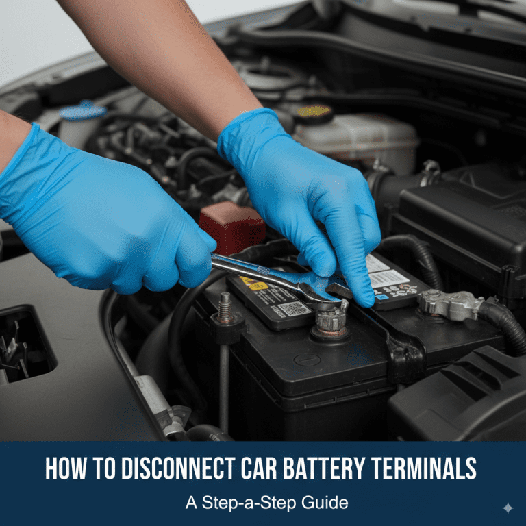 How To Disconnect Car Battery Terminals