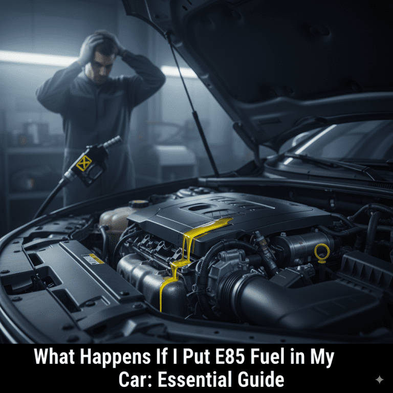 What Happens If I Put E85 Fuel in My Car