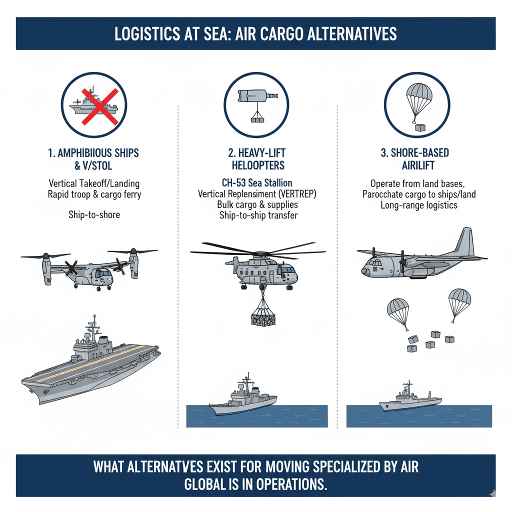 What Alternatives Exist for Moving Cargo by Air to Ships