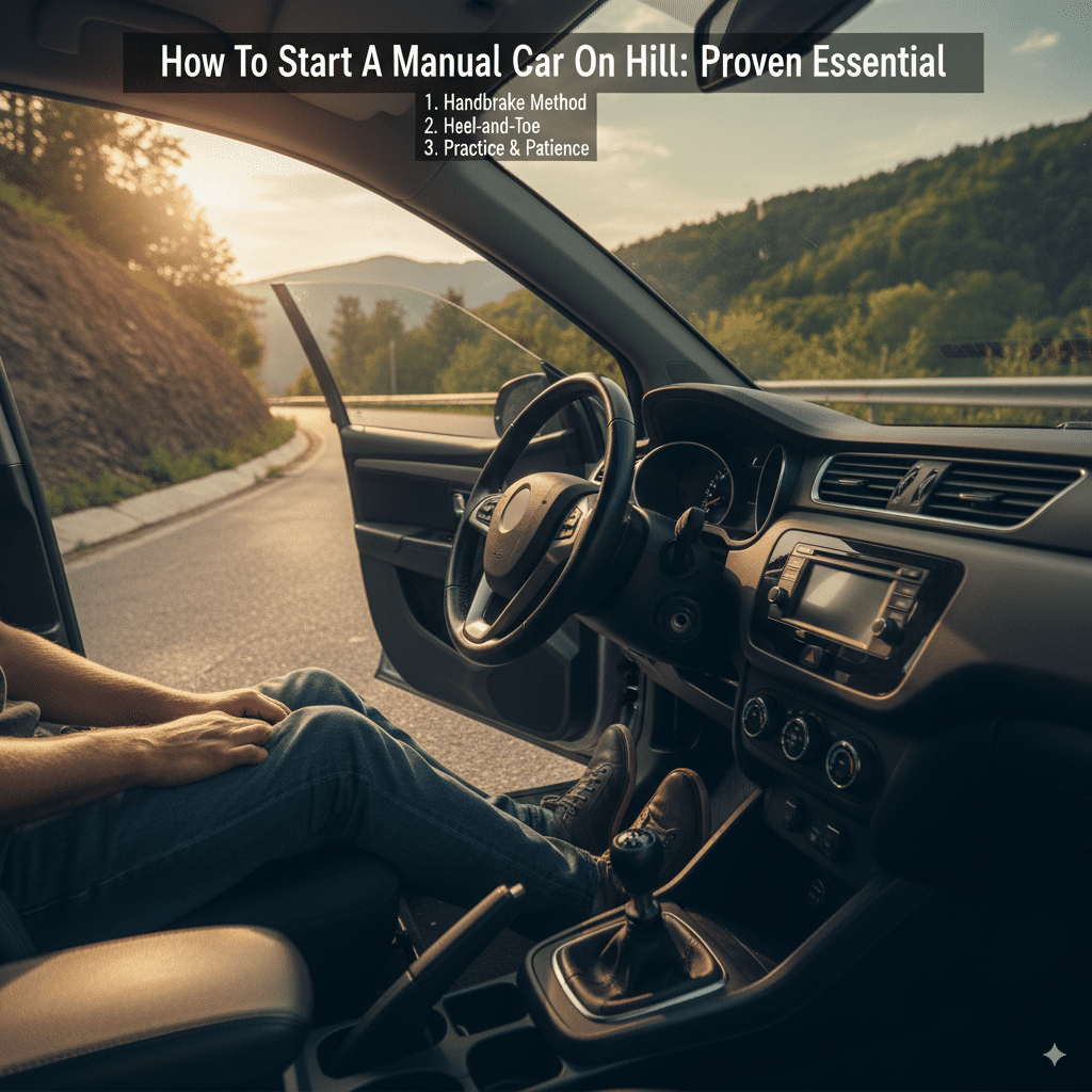 How To Start A Manual Car On A Hill