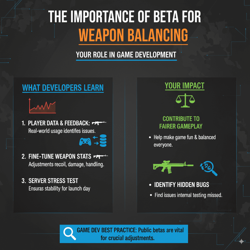The Importance of the Beta for Weapon Balancing