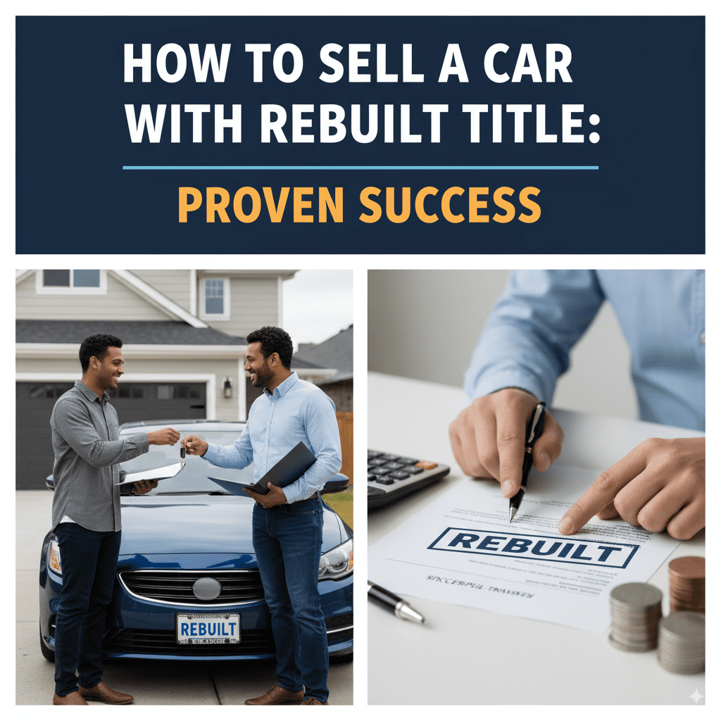 How To Sell A Car With Rebuilt Title
