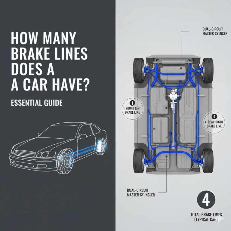 How Many Brake Lines Does A Car Have