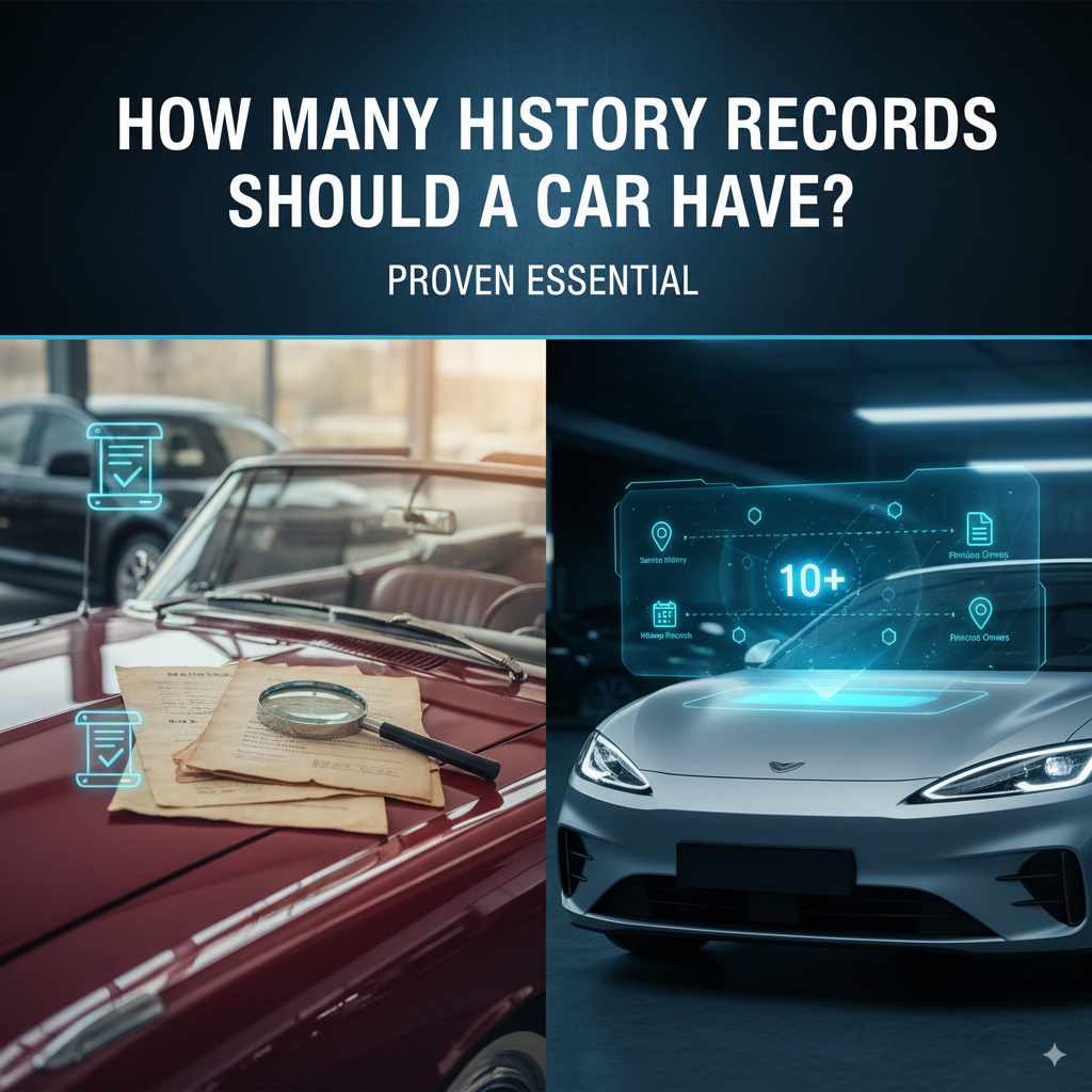 How Many History Records Should a Car Have