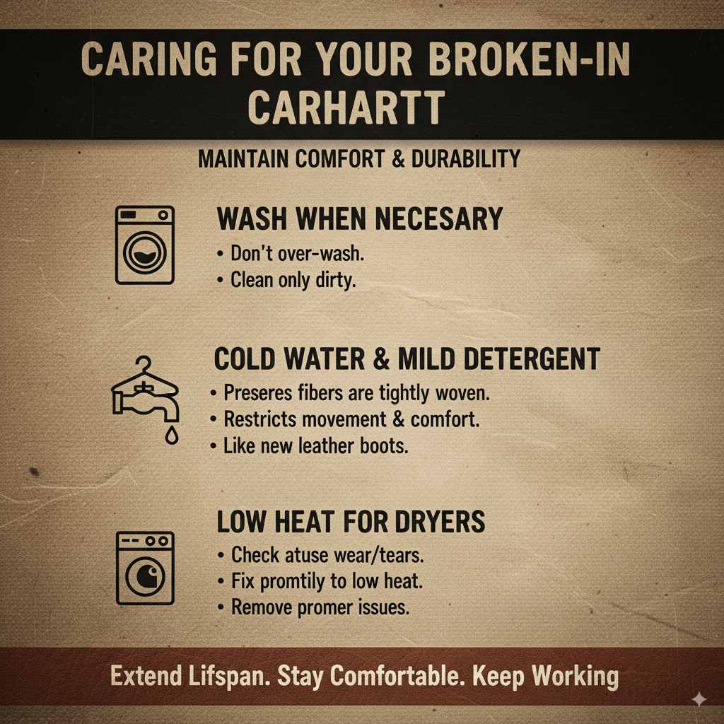Caring for Your Broken-In Carhartt