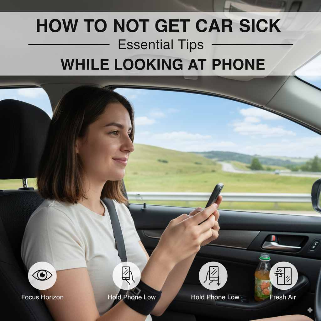 How To Not Get Car Sick While Looking at Phone