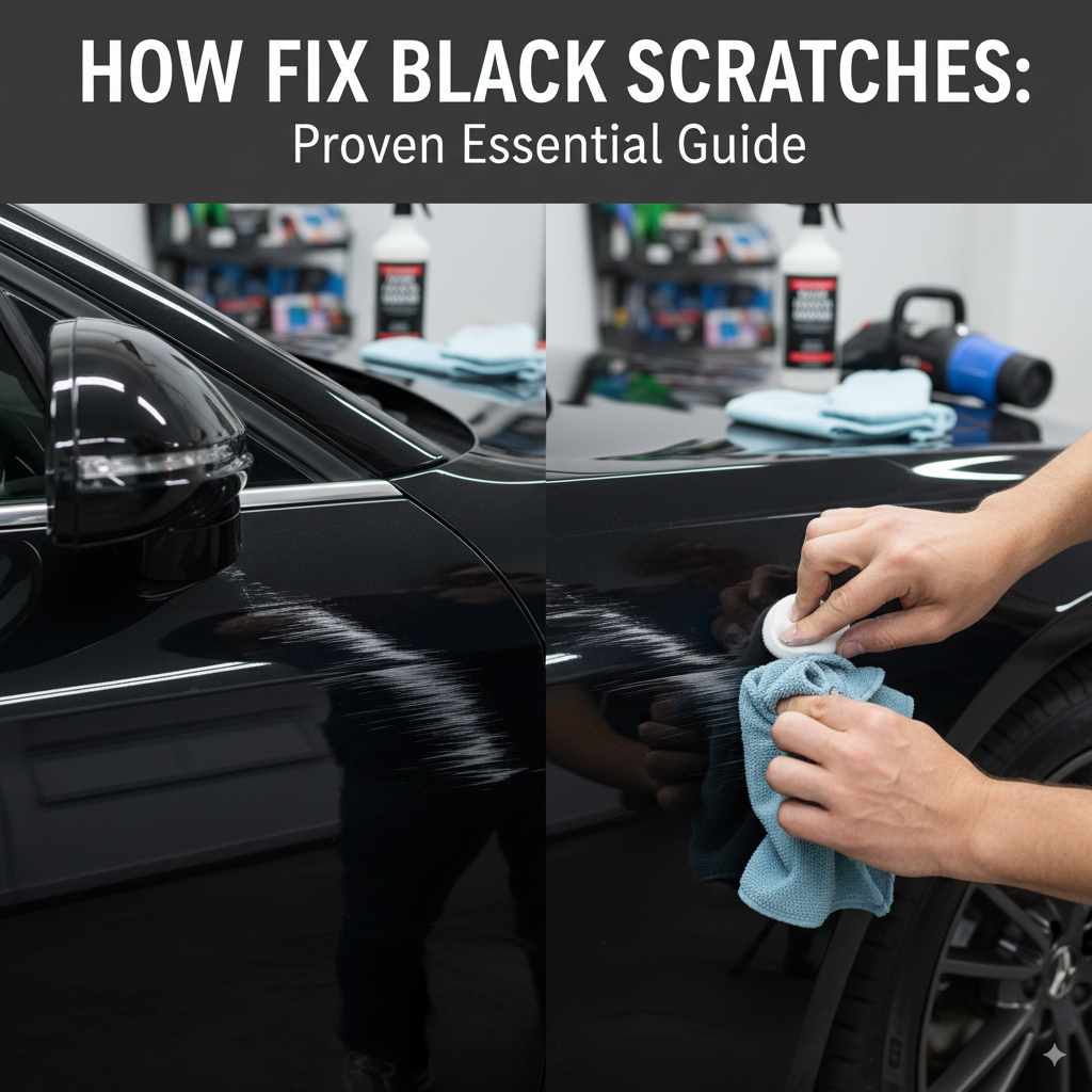 How to Fix Black Scratches