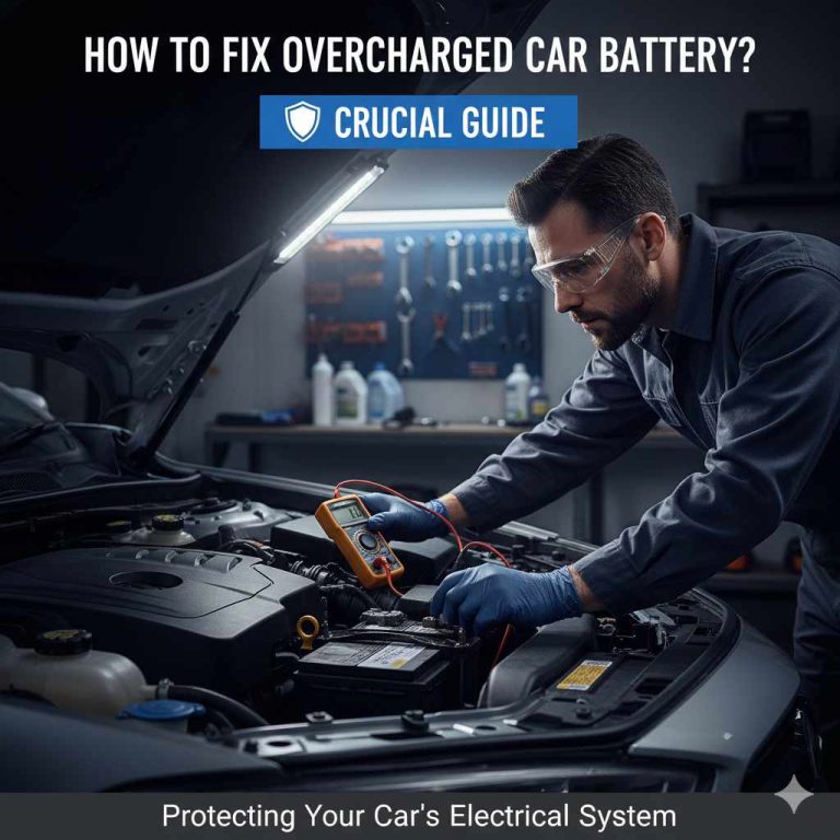 How to Fix Overcharged Car Battery