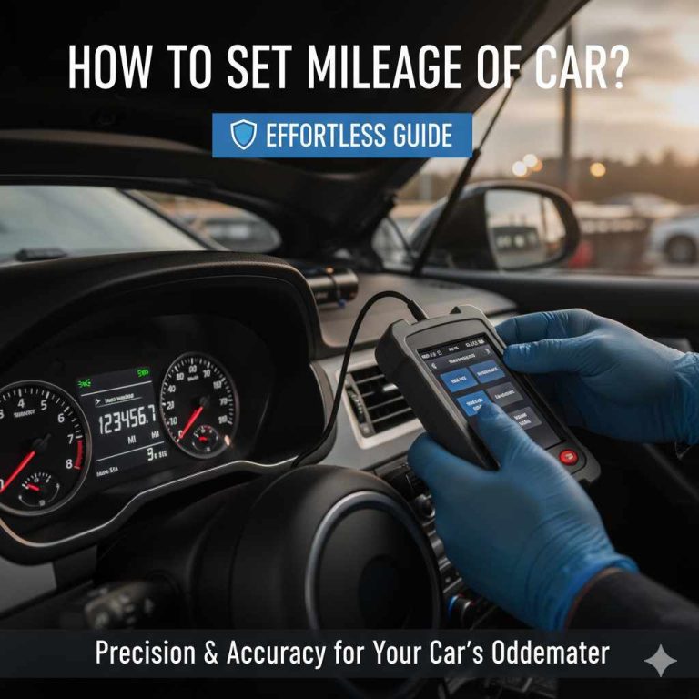 How to Set Mileage of Car