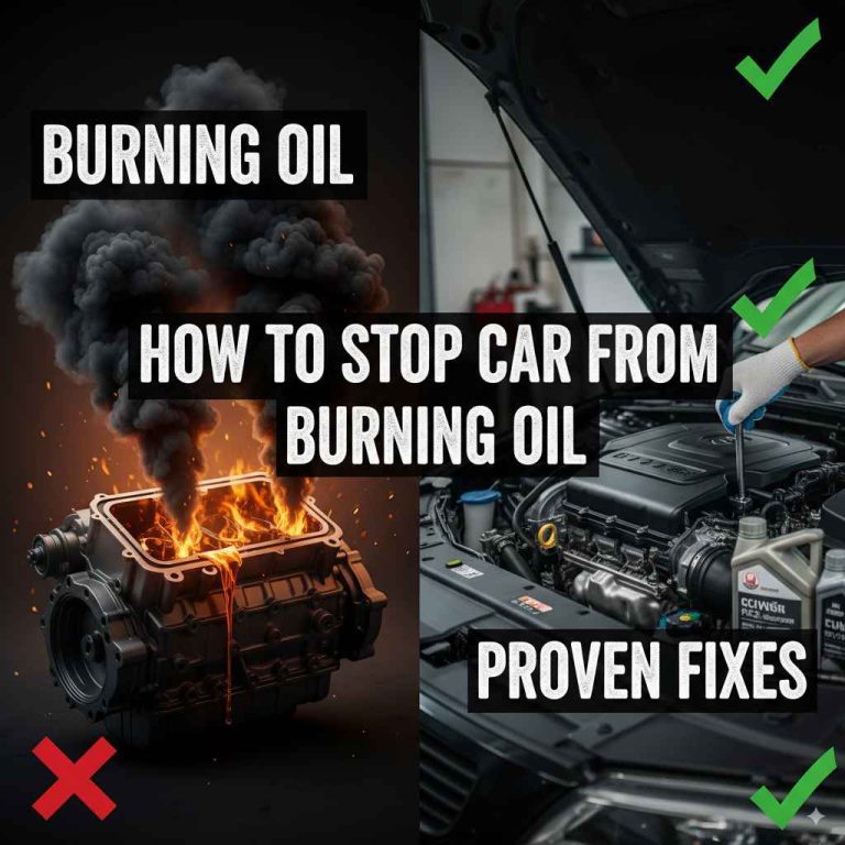 How to Stop Car From Burning Oil