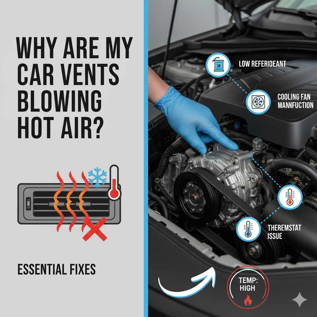 Why Are My Car Vents Blowing Hot Air