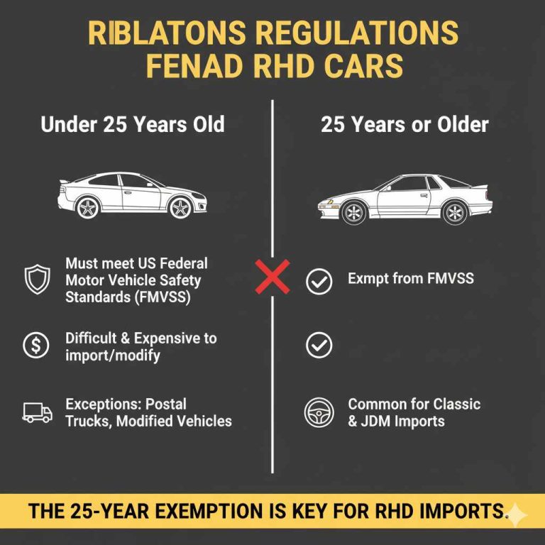 Are Right Hand Drive Cars Legal In America