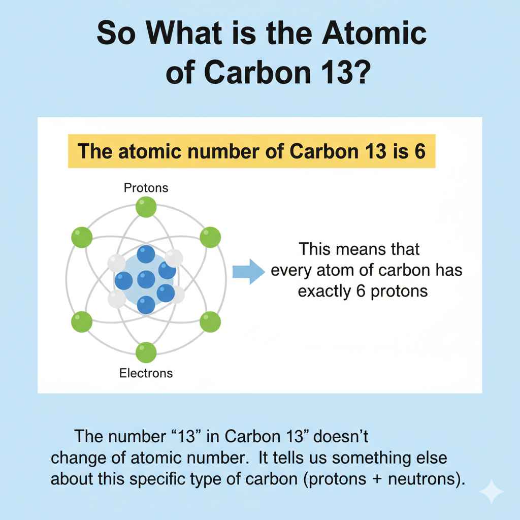 So, What is the Atomic Number of Carbon 13