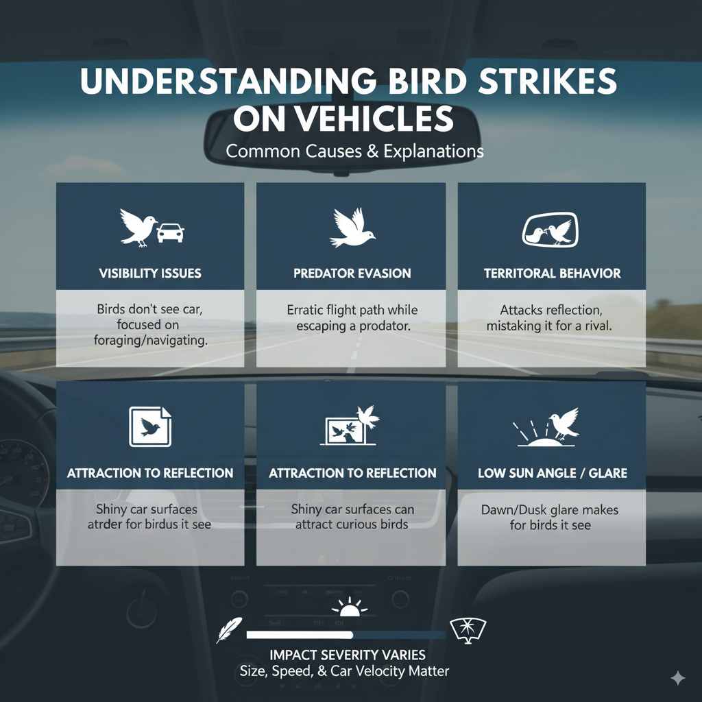 Understanding Bird Strikes on Vehicles