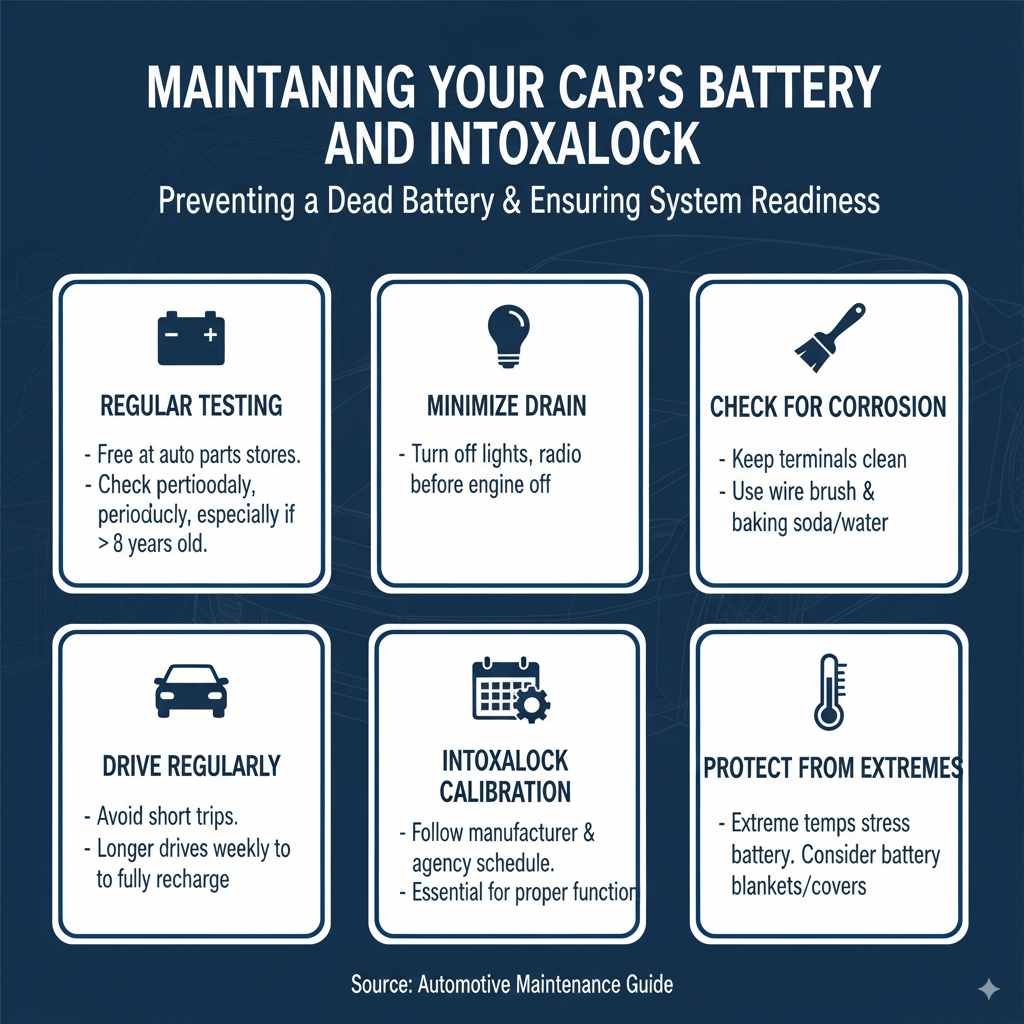 Maintaining Your Car's Battery and Intoxalock