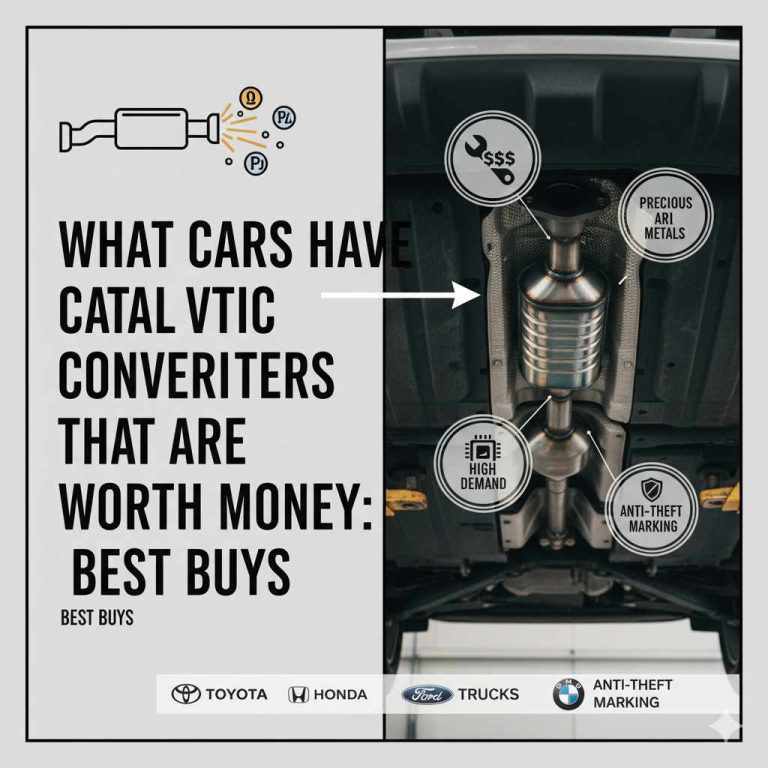 What Cars Have Catalytic Converters That Are Worth Money: Best Buys