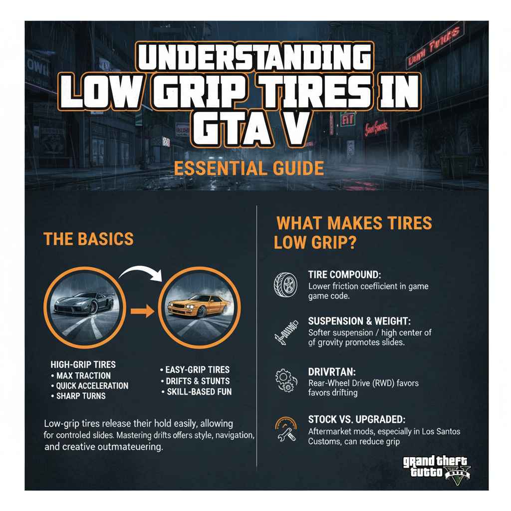 Understanding Low Grip Tires in GTA V