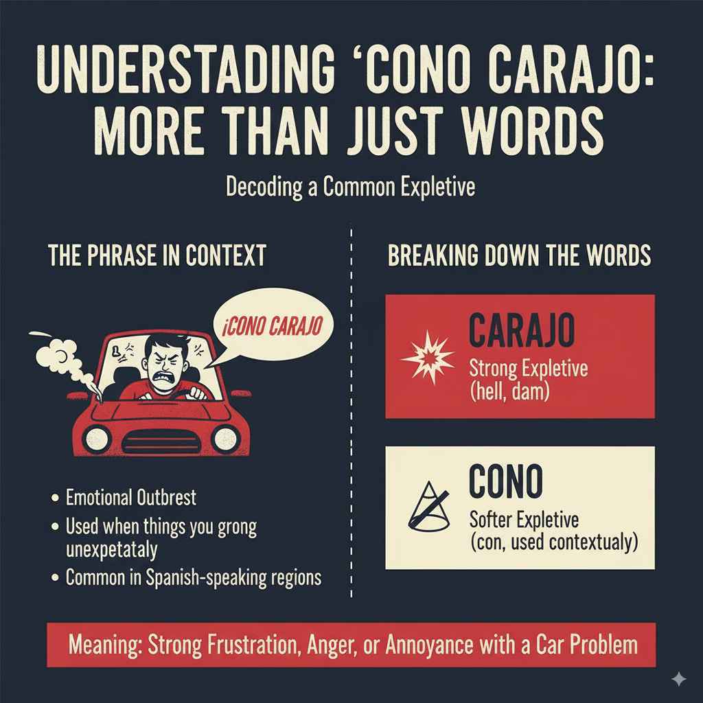 What Does Cono Carajo Mean