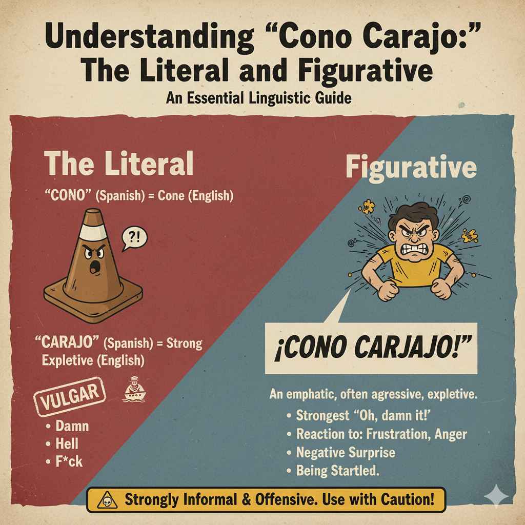 Understanding "Cono Carajo"