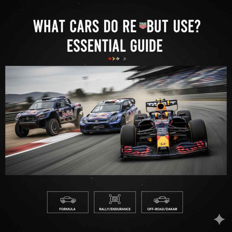 What Cars Do Red Bull Use