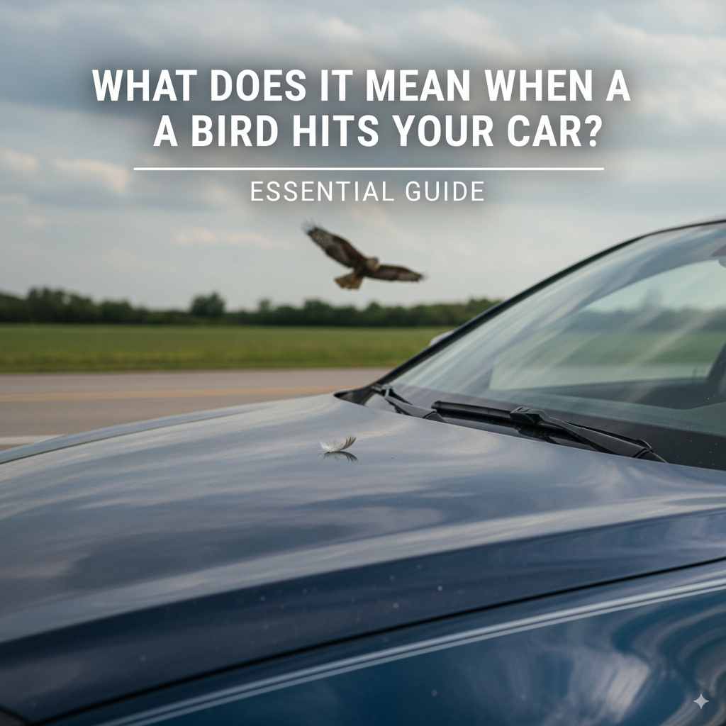 What Does It Mean When a Bird Hits Your Car