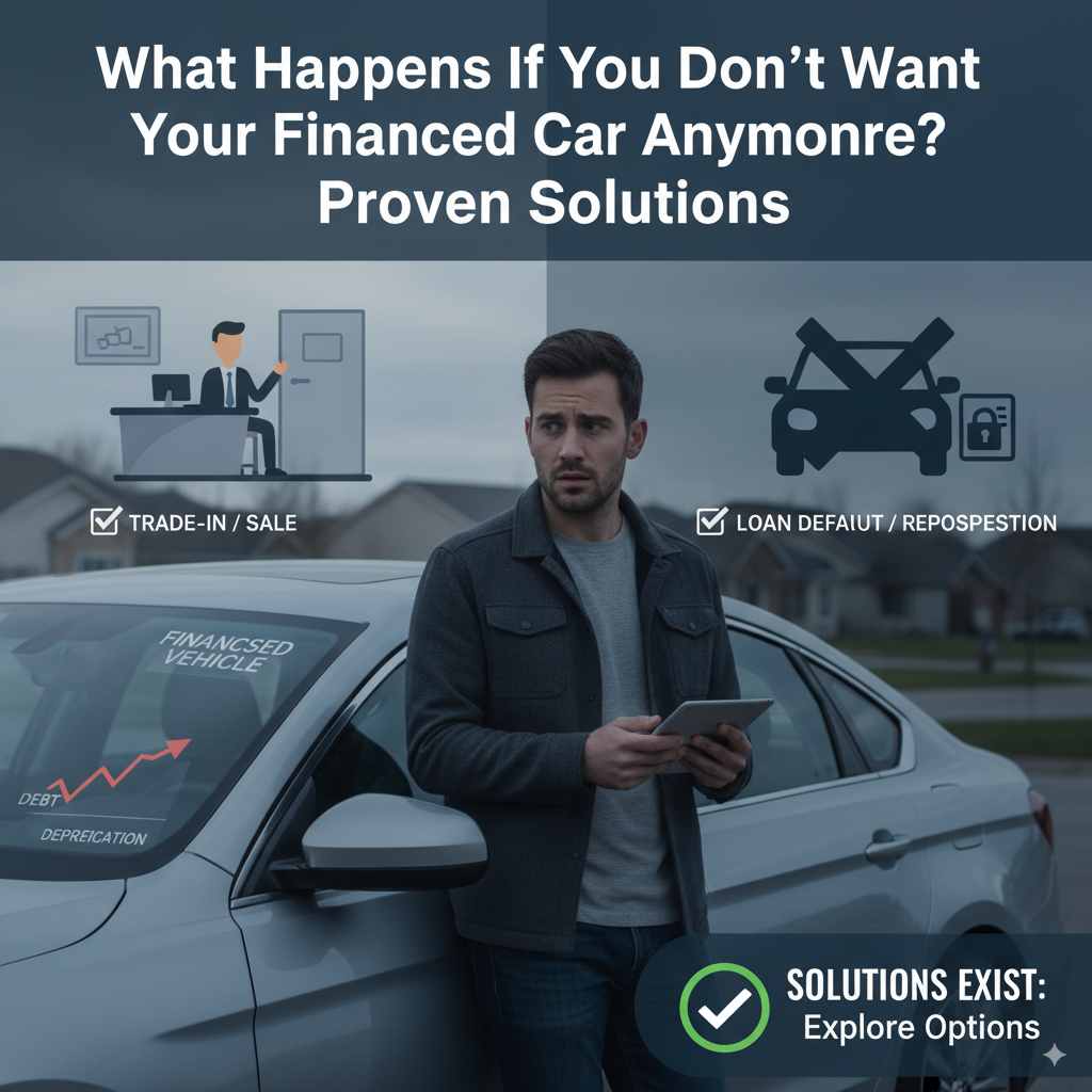 What Happens If You Don't Want Your Finance Car Anymore