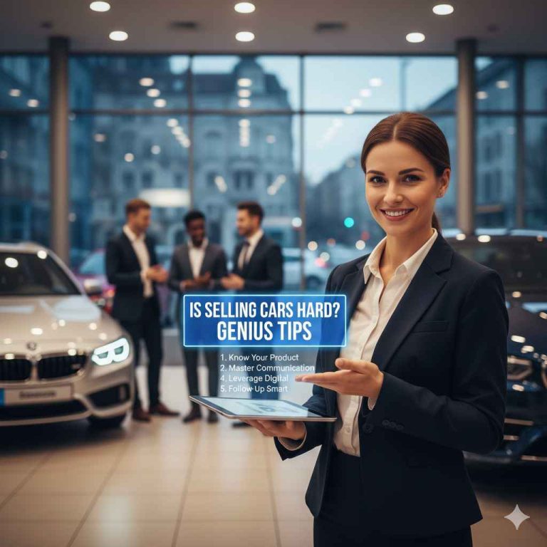Is Selling Cars Hard? Genius Tips