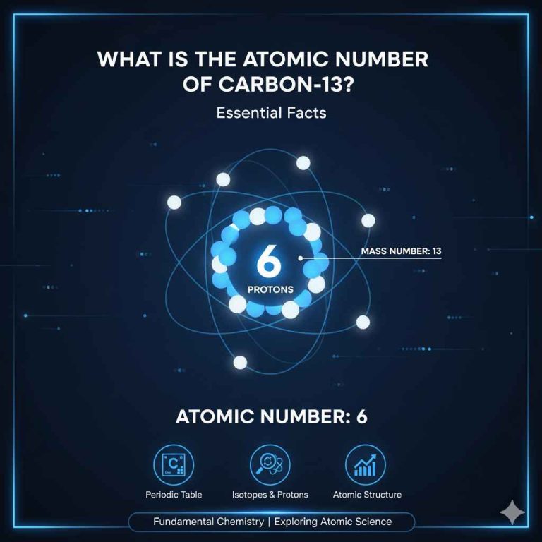 What Is The Atomic Number of Carbon 13