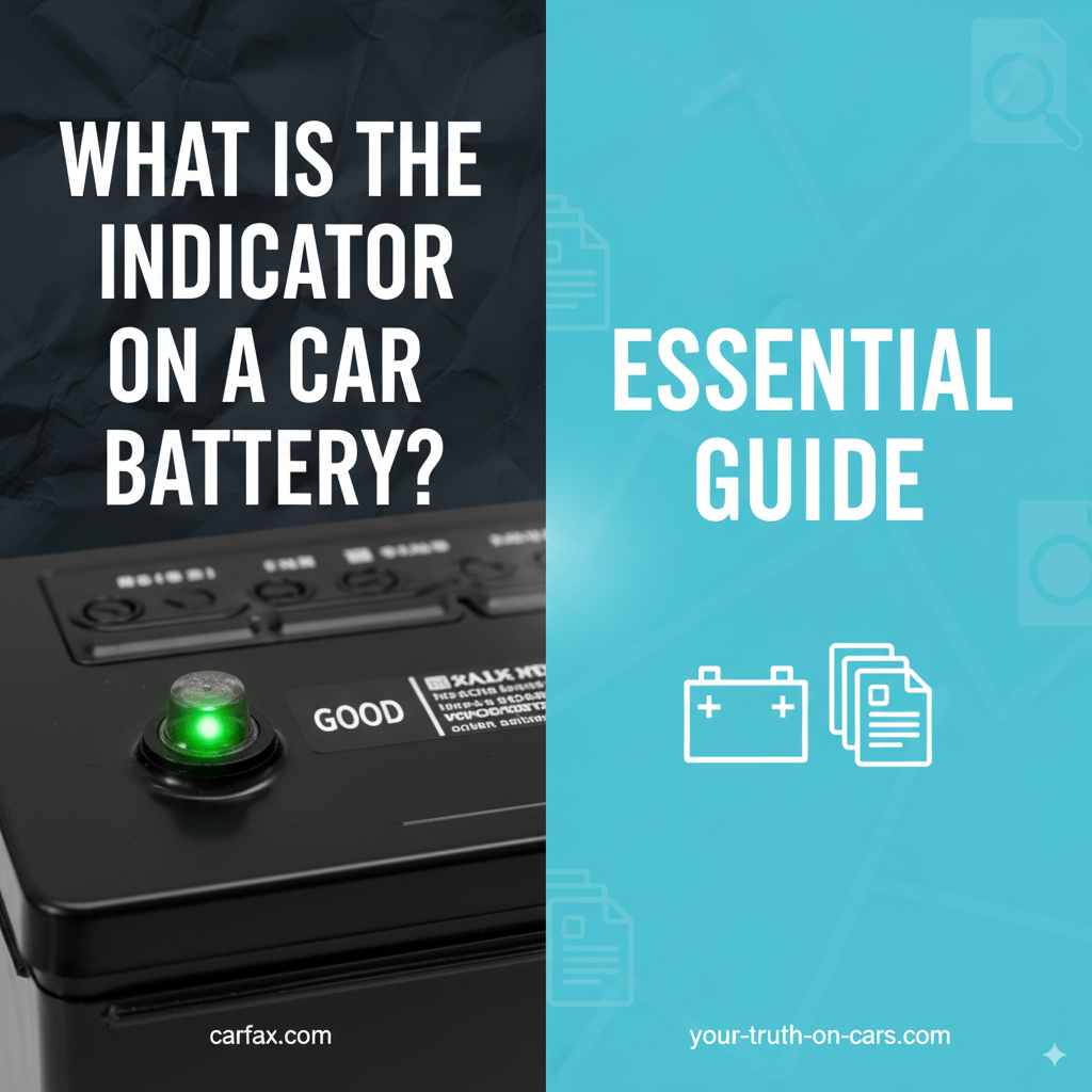 What Is The Green Indicator On A Car Battery