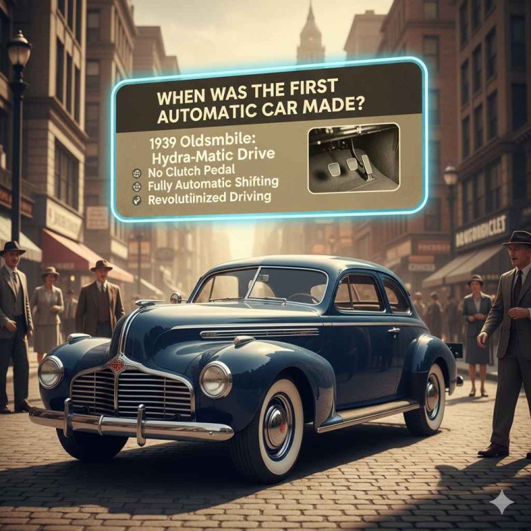 When Was the First Automatic Car Made