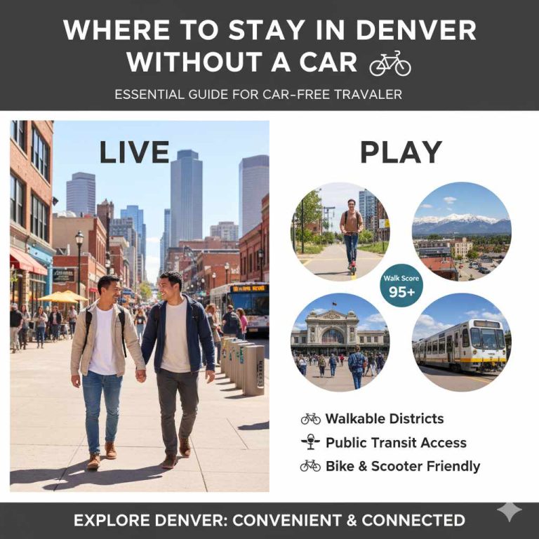 Where To Stay In Denver Without A Car Is Essential
