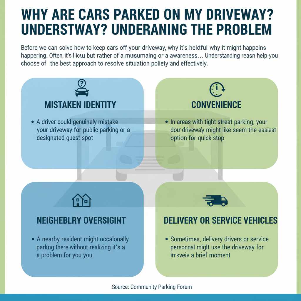 Why Are Cars Parked on My Driveway