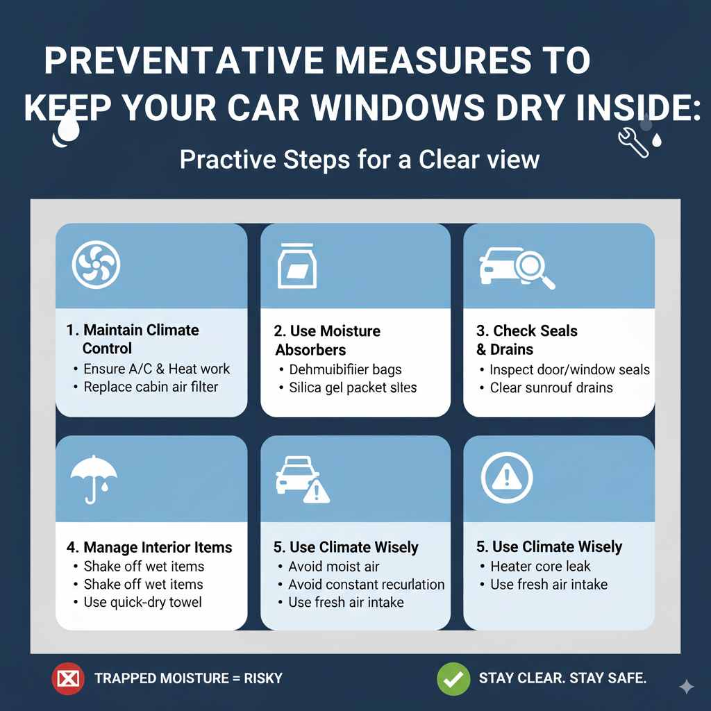 Preventative Measures to Keep Your Car Windows Dry