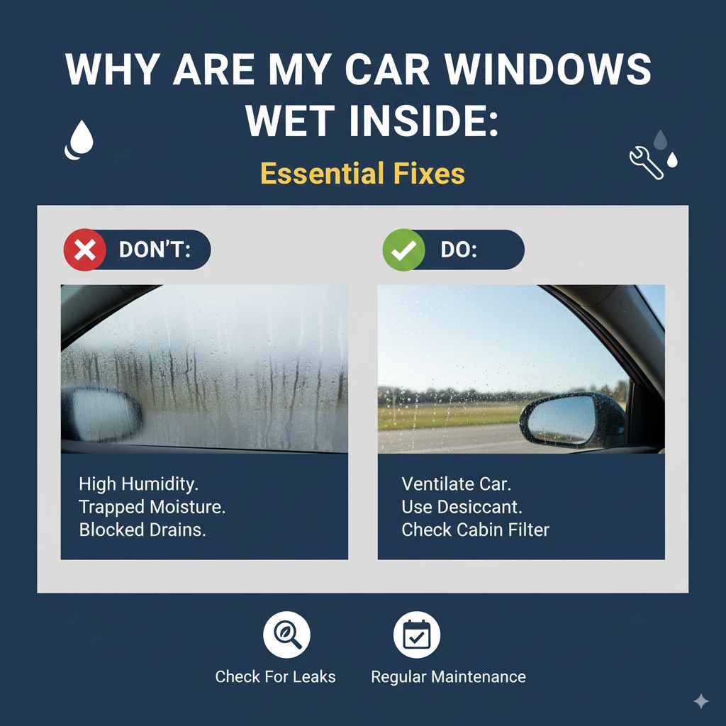 Why Are My Car Windows Wet Inside