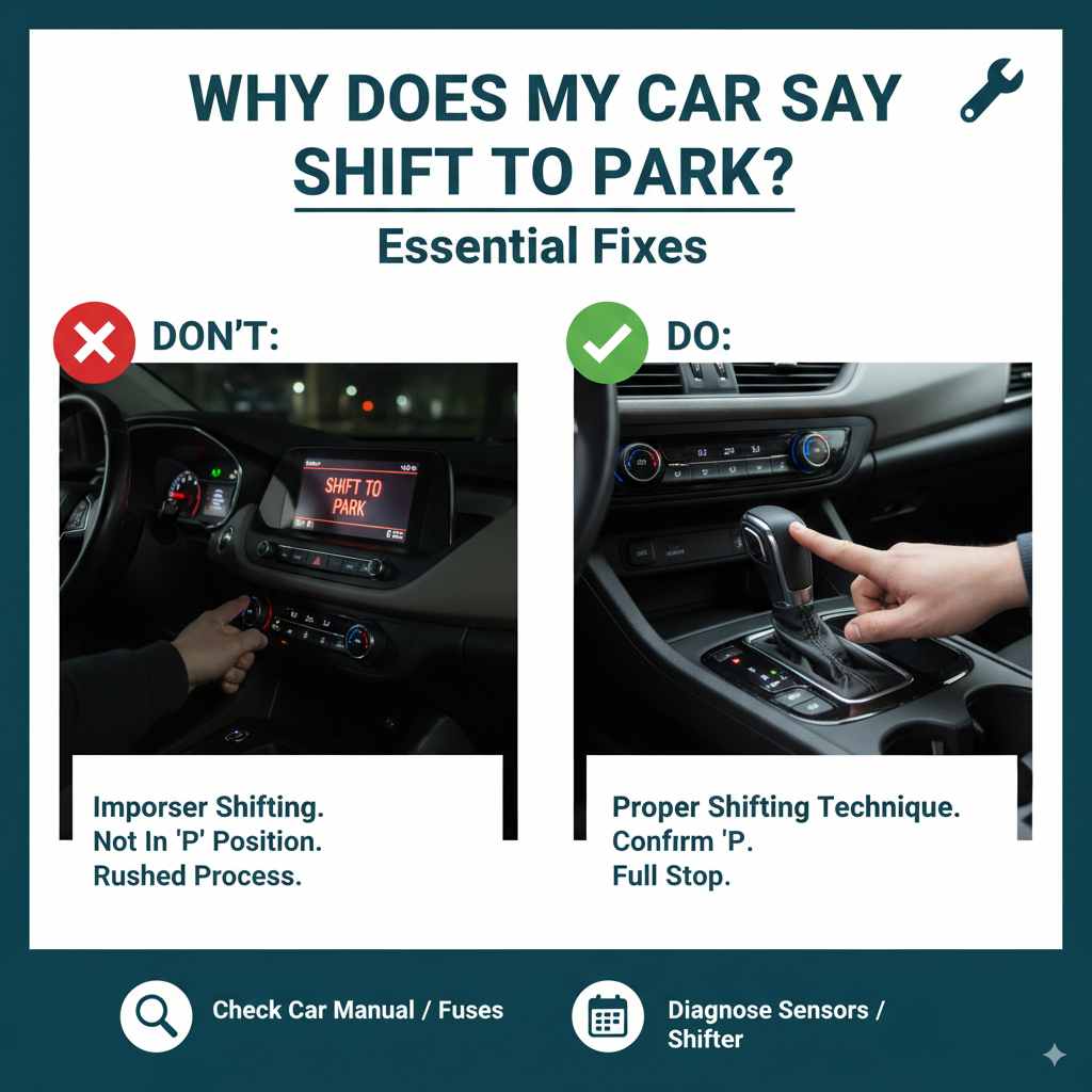 Why Does My Car Say Shift to Park