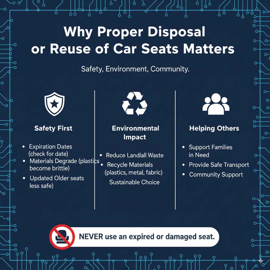 Why Proper Disposal or Reuse of Car Seats Matters