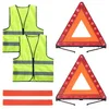 FLKQC warning triangle and reflective vest safety kit