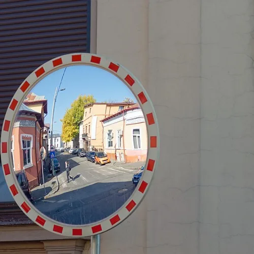 Stick-On Convex Mirror