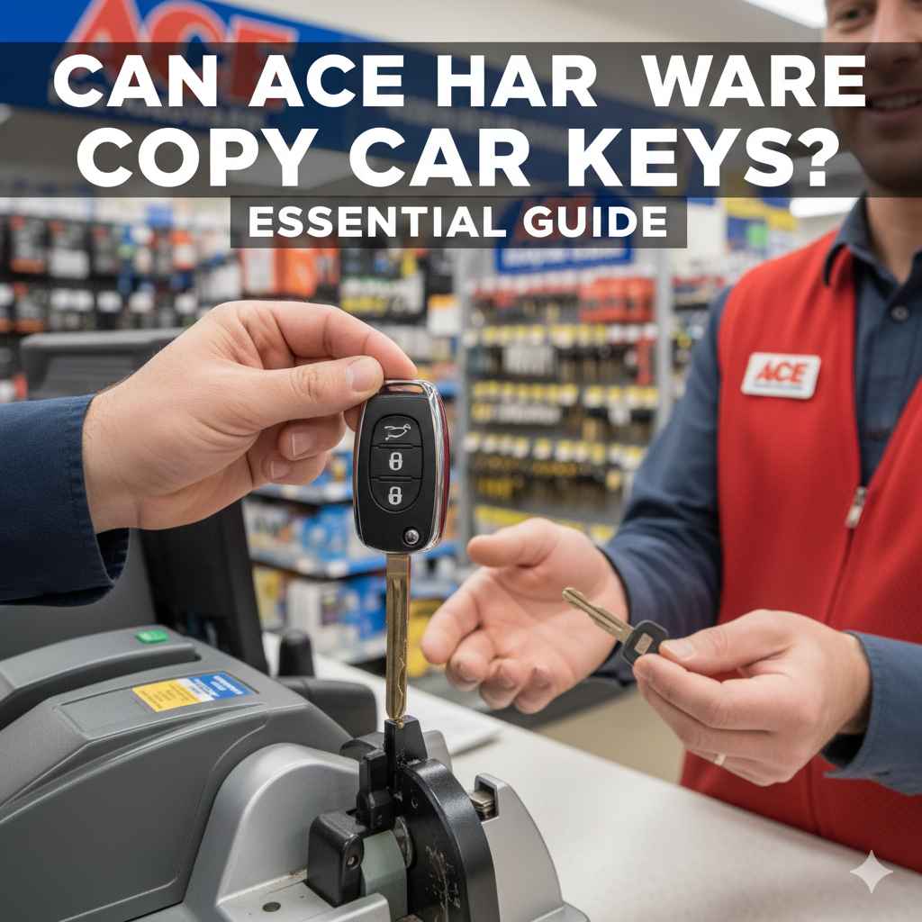 Can Ace Hardware Copy Car Keys