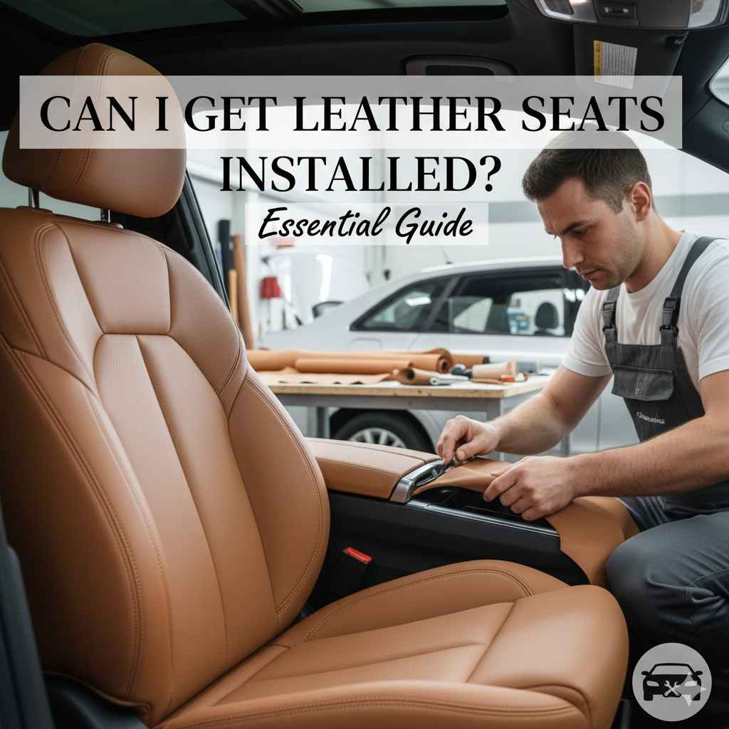 Can I Get Leather Seats Installed