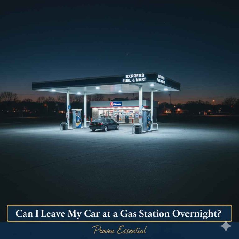 Can I Leave My Car at a Gas Station Overnight