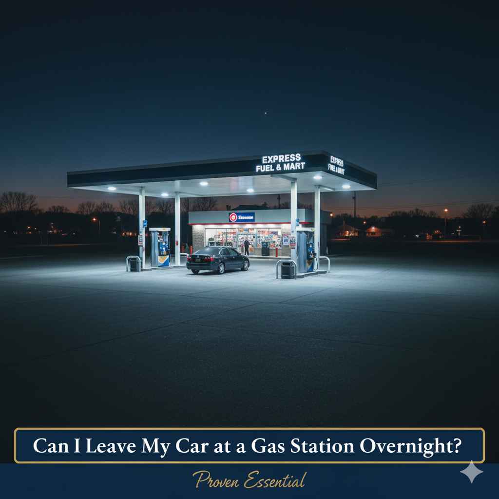 Can I Leave My Car at a Gas Station Overnight